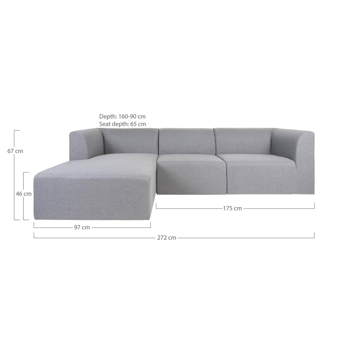 House Nordic Alba Lounge Sofa
