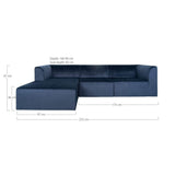 House Nordic Alba Lounge Sofa