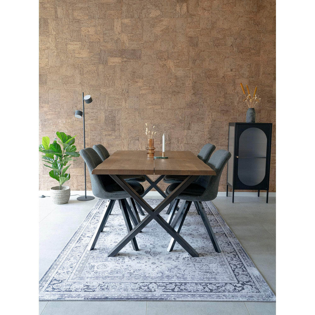 House Nordic Bergen Spisebordsstol - Sæt af 2