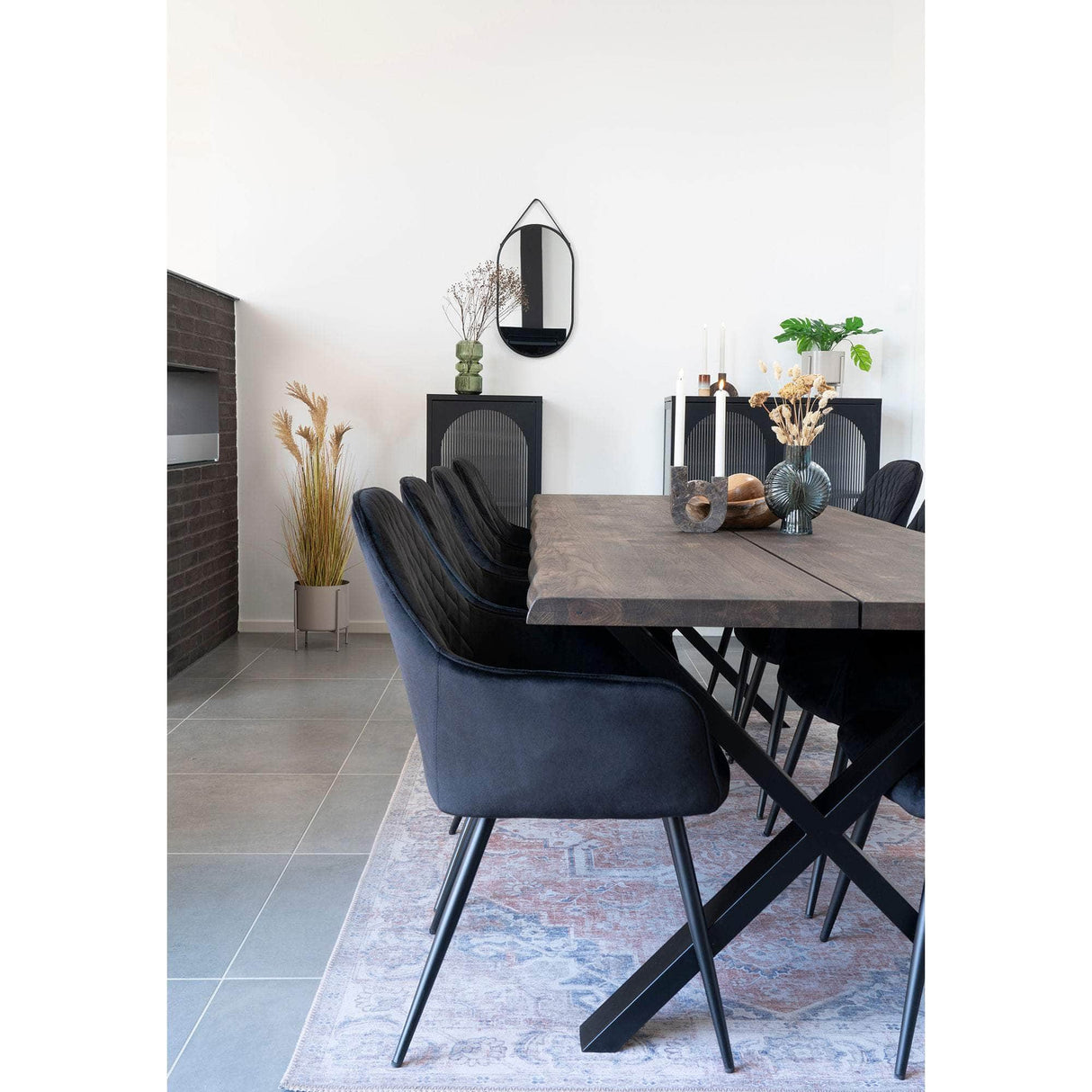 House Nordic Harbo Spisebordsstol - Sæt af 2