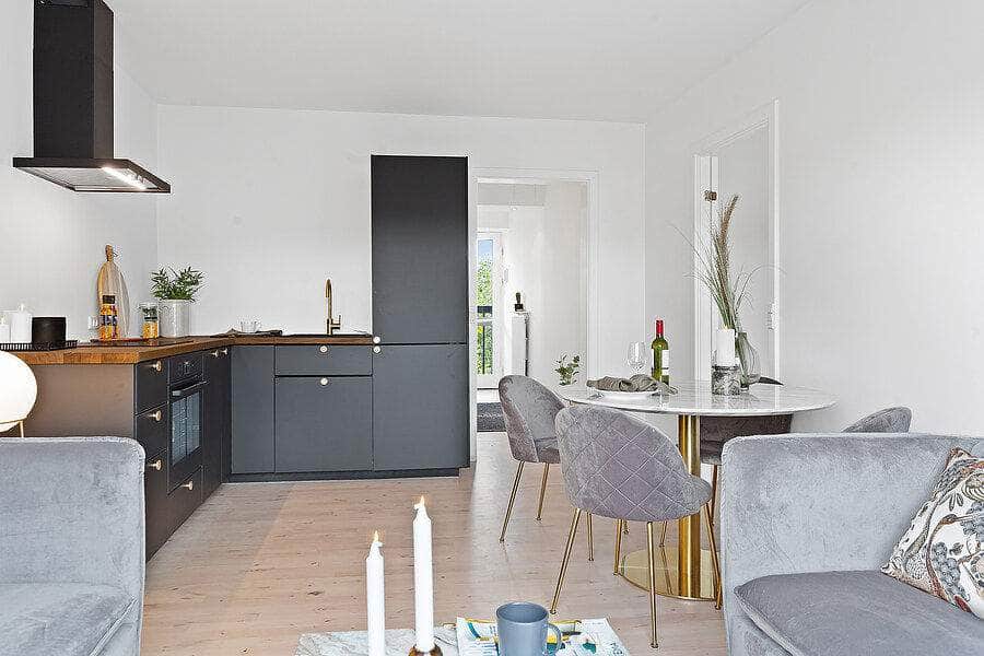 House Nordic Geneve Spisebordsstol - Sæt af 2
