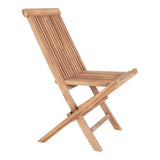House Nordic Toledo Teak Spisebordstol - Sæt af 2