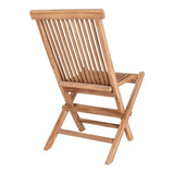 House Nordic Toledo Teak Spisebordstol - Sæt af 2