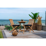 House Nordic Toledo Teak Spisebordstol - Sæt af 2
