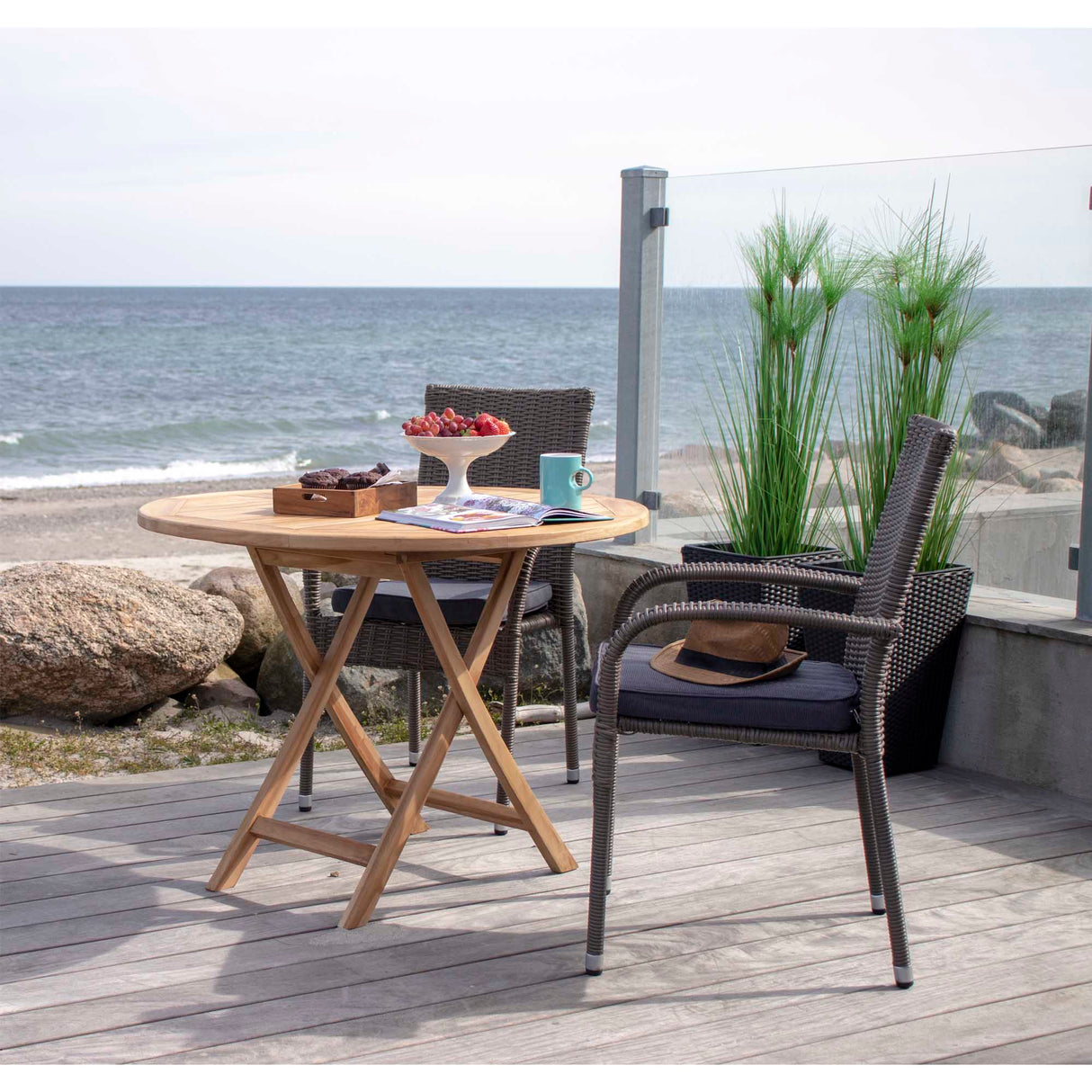 House Nordic Oviedo Teak Spisebord