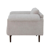 Bloomingville Chesham Lounge Stol, Hvid, Polyester