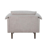 Bloomingville Chesham Lounge Stol, Hvid, Polyester