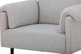 Bloomingville Chesham Lounge Stol, Hvid, Polyester