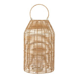 Creative Collection Ferdi Lanterne m/Glas, Natur, Rattan