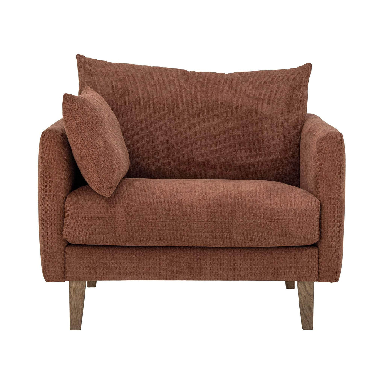 Creative Collection Thess Lounge Stol, Brun, FSC® Mix, Regain Poly