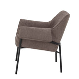 Bloomingville Fendi Lounge Stol, Brun, Polyester