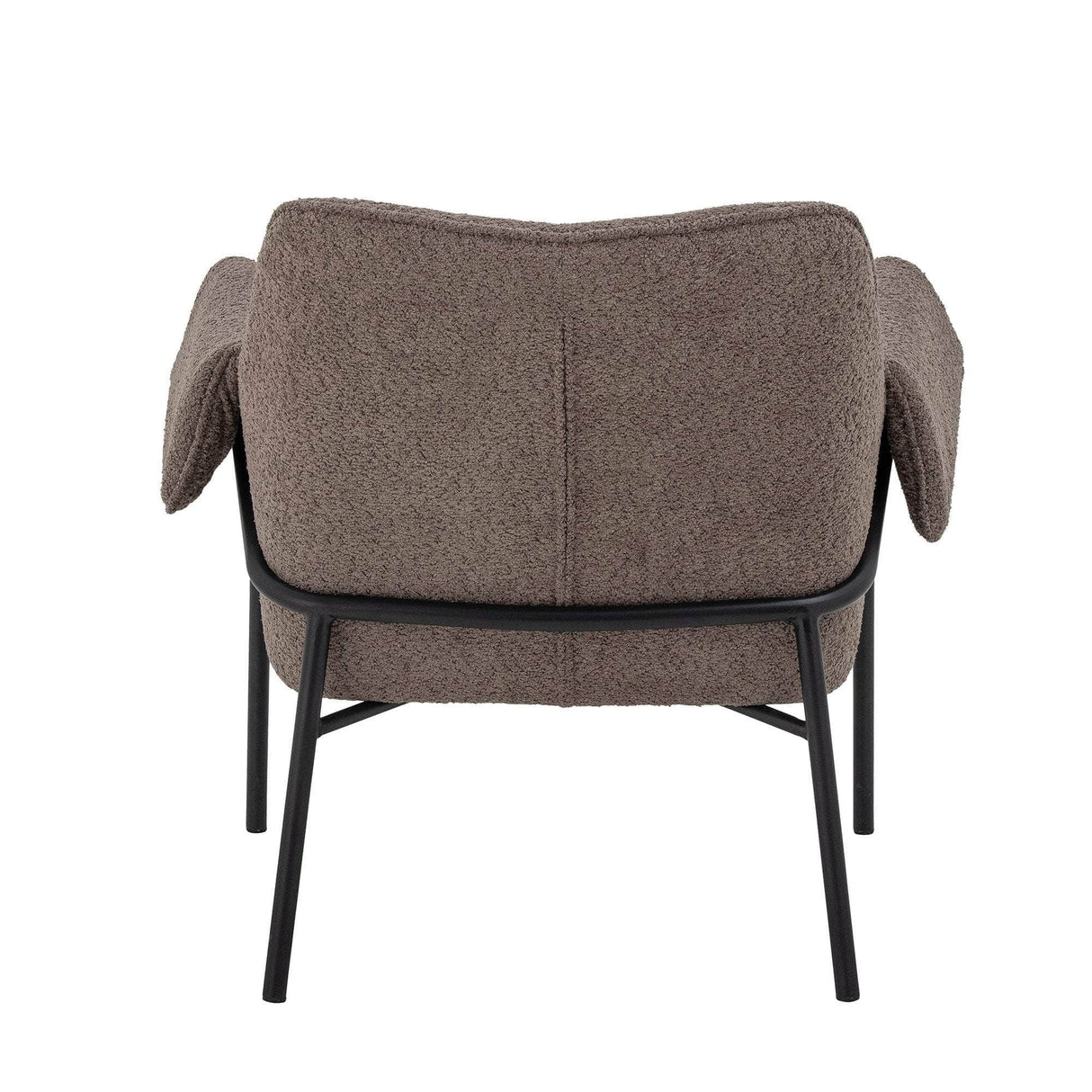 Bloomingville Fendi Lounge Stol, Brun, Polyester