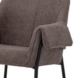 Bloomingville Fendi Lounge Stol, Brun, Polyester