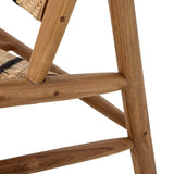 Creative Collection Lennox Lounge Stol, Natur, Teak