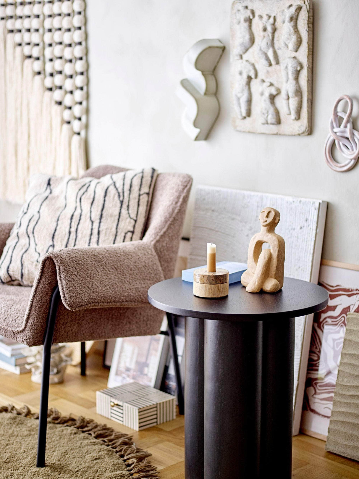 Bloomingville Aio Sofabord, Sort, MDF