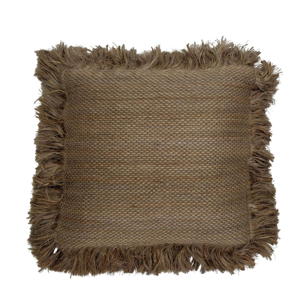 Bloomingville Enola Pude, Grøn, Jute