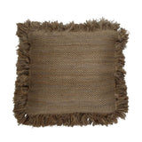 Bloomingville Enola Pude, Grøn, Jute