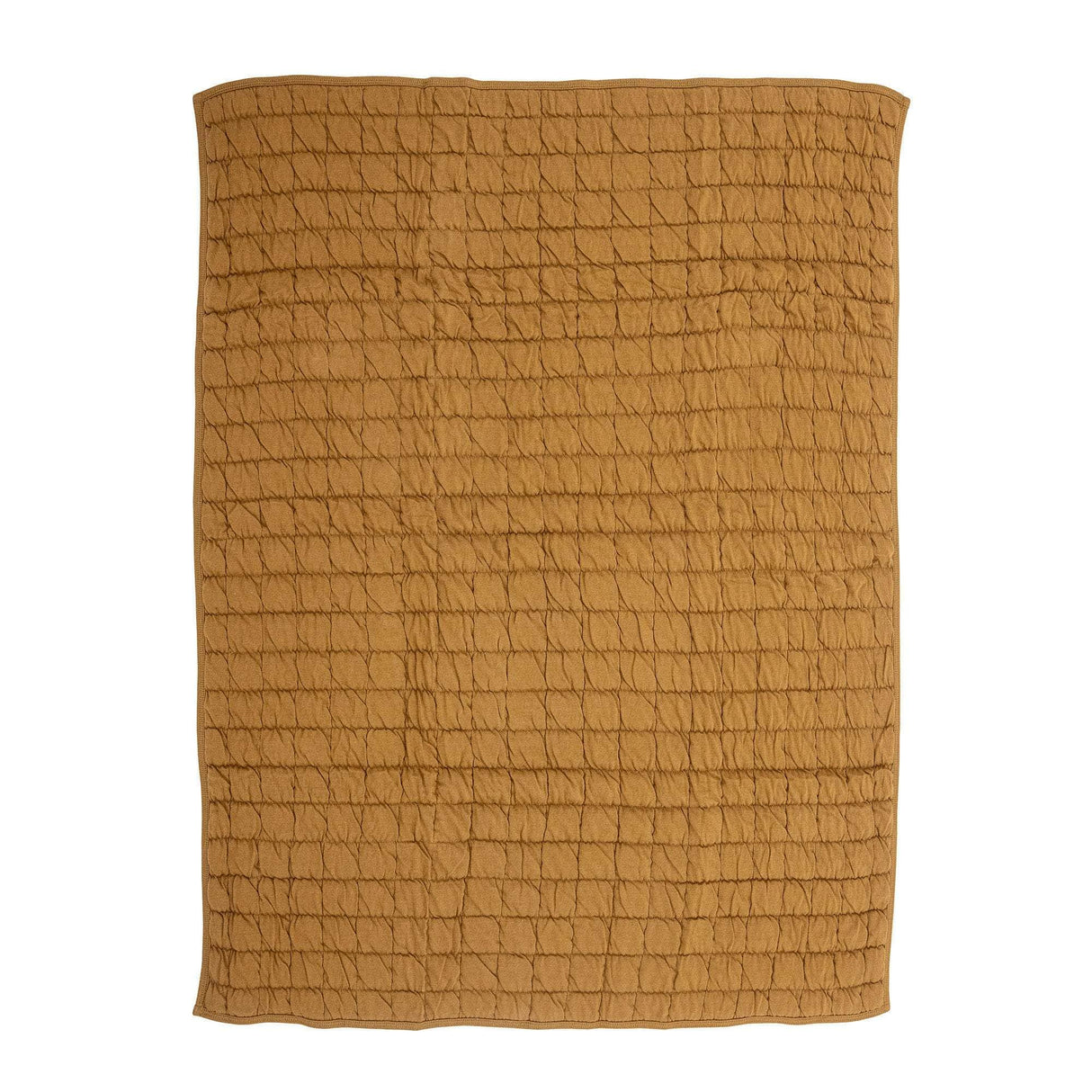 Bloomingville MINI Baille Tæppe, Brun, Bomuld OEKO-TEX®
