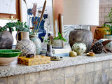 Bloomingville Nadya Vase, Blå, Stentøj