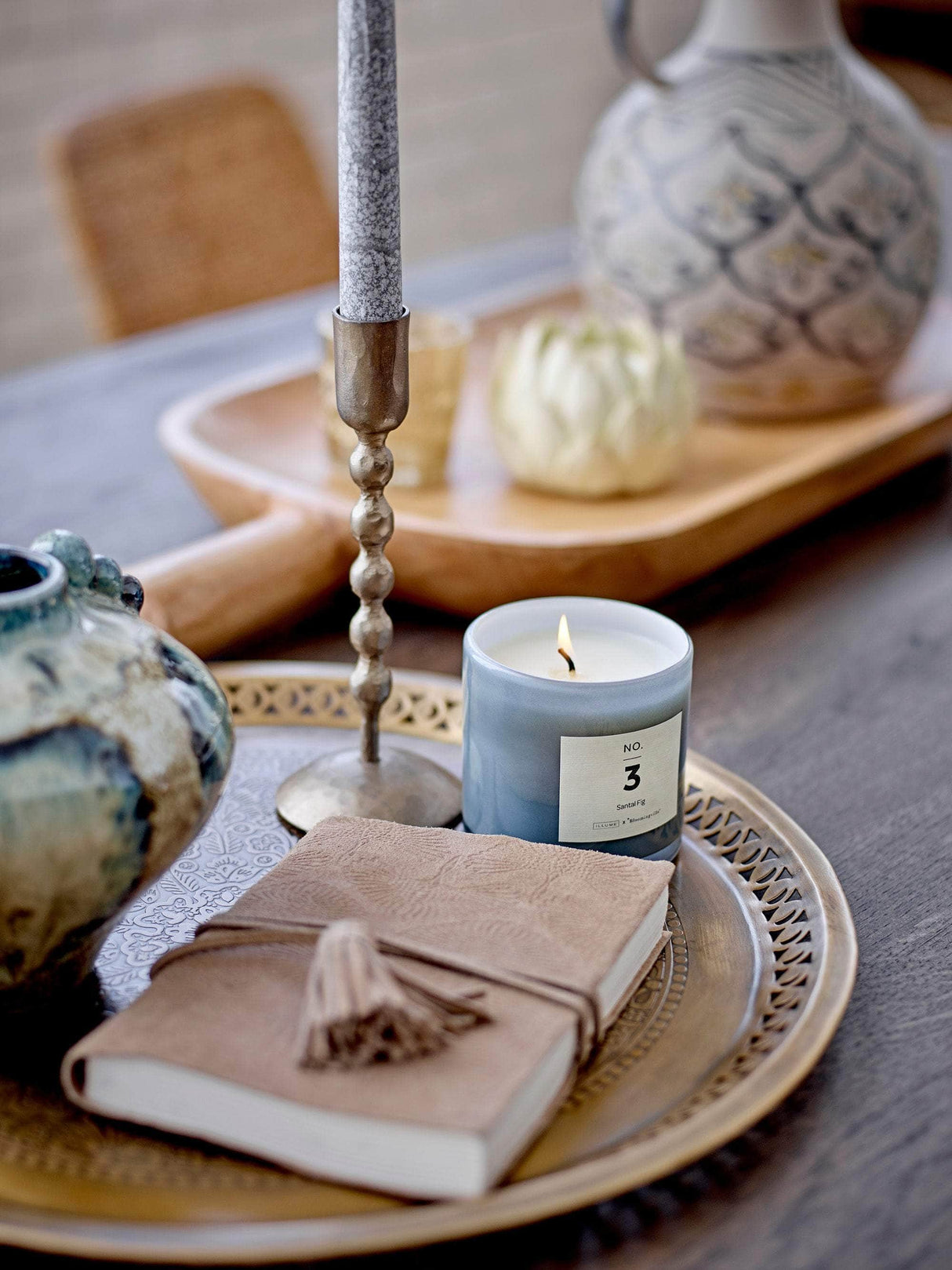 Bloomingville Juka Bakke, Guld, Metal