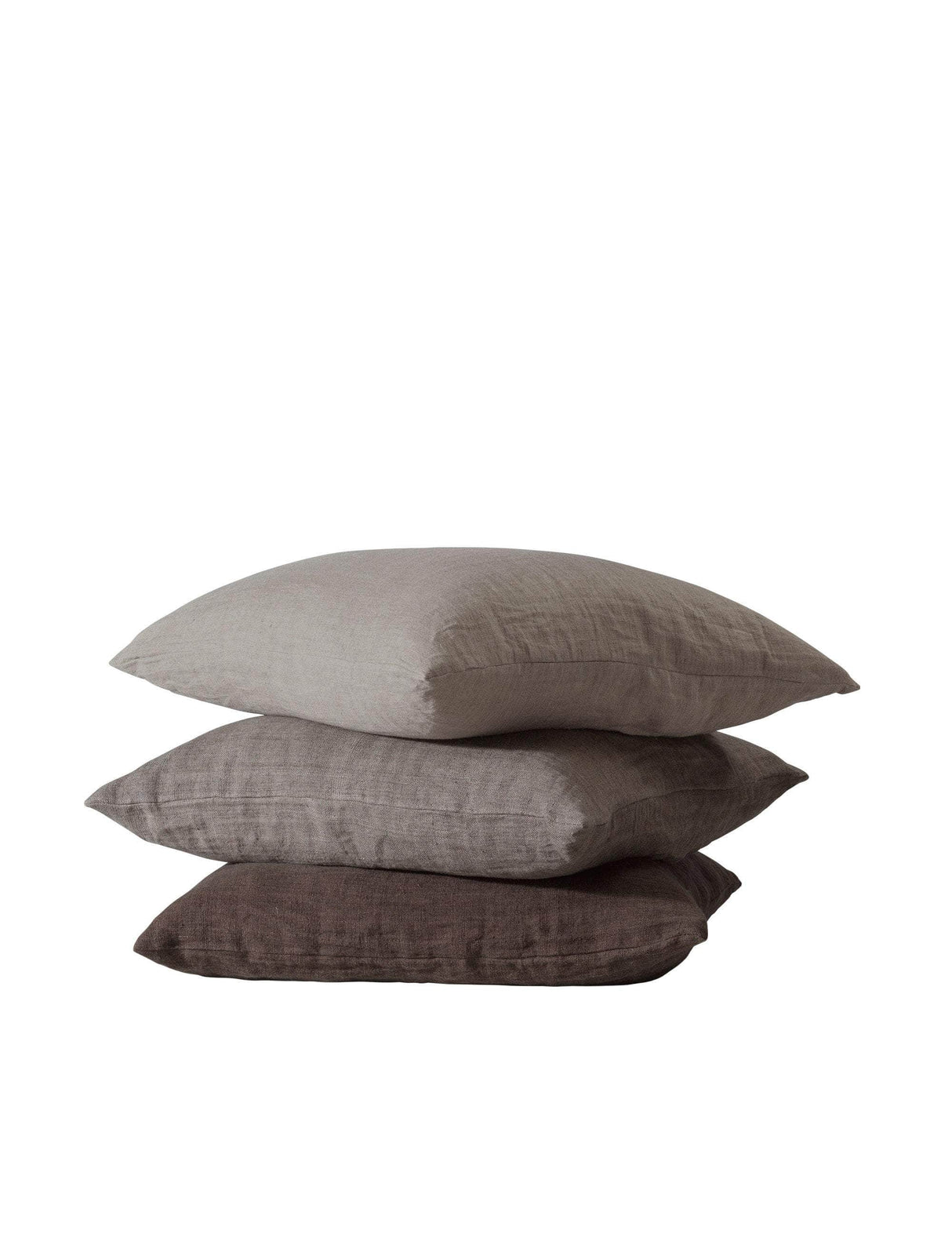 Cozy Living Luxury Light Linen Cushion Cover - MOCCA